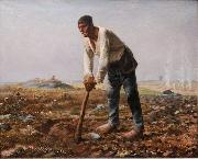 Jean Francois Millet The Man with the Hoe Sweden oil painting artist